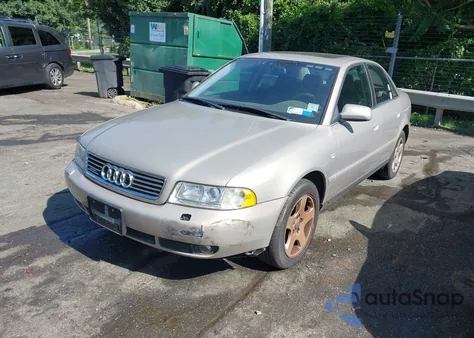 2000 Audi A4 2.8 из США, поврежденный, VIN WAUDH68D0YA171886
